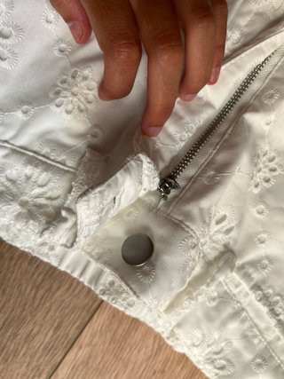 Conjunto blanco Stradivarius