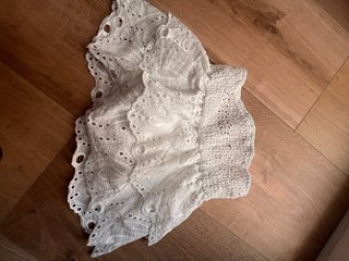 Conjunto blanco Stradivarius