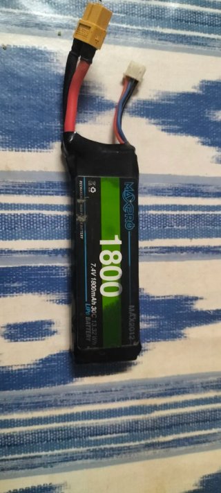 Batería Lipo MAXPRO 1800mAh 7.4V