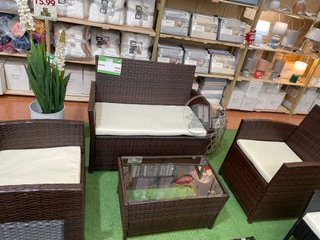 Conjunto Terraza de Cuatro Piezas