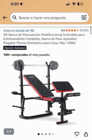 Banco de Pesas y Musculación