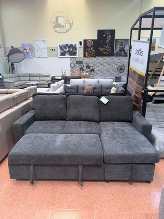 Sofa Cama Chaise 234cm con Arcon