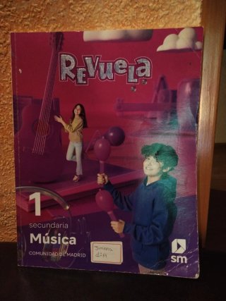 Música. 1 Secundaria. Revuela. Comunidad de Madrid