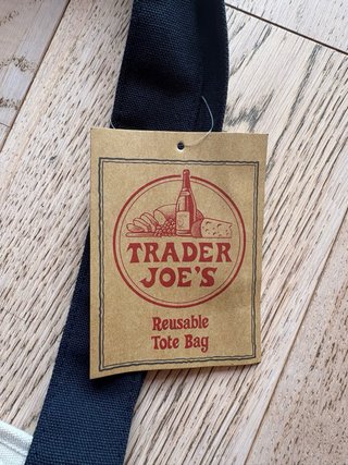 Trader’s Joe canvas tote bag
