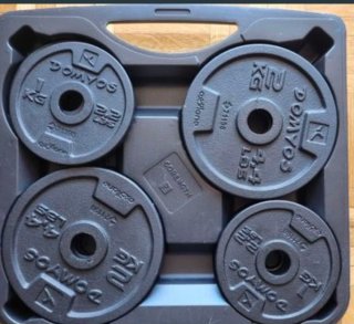 Pesas DOMYOS 1kg y 2kg