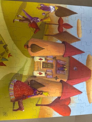 Puzzle Dama de Corazones