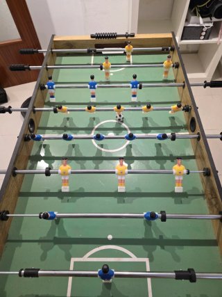 Futbolín de madera