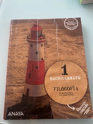 Filosofía 1 Bachillerato