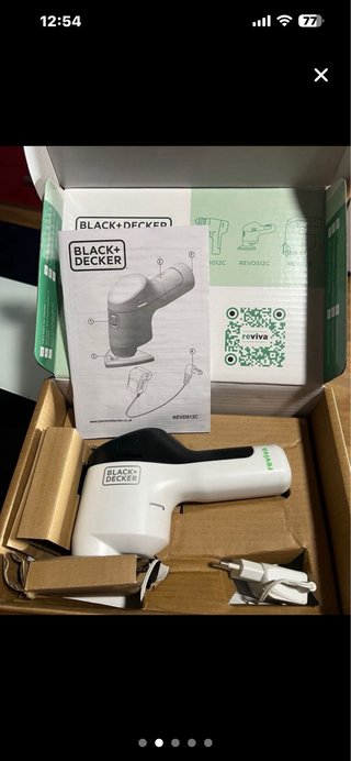 Lijadora de detalle Black+Decker 12V(No Negociable