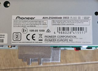 Reproductor multimedia 2 DIN Pioneer 6,8"