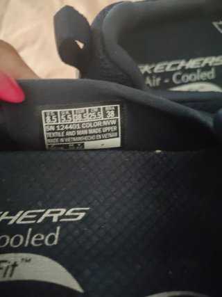 Zapatos Skechers Mujer Azul