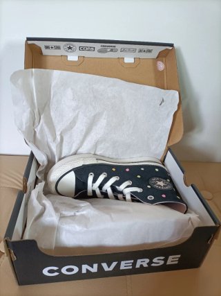 Converse platform bambina n.32 pois