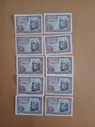 70 Billetes Españoles Pesetas