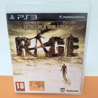 RAGE PS3 PLAYSTATION 3 PAL ITALIANO OTTIMO