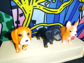 Lotto 3 cagnolini squishy (9-10 cm) z5