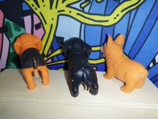 Lotto 3 cagnolini squishy (9-10 cm) z5
