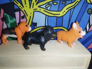 Lotto 3 cagnolini squishy (9-10 cm) z5