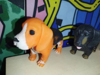 Lotto 3 cagnolini squishy (9-10 cm) z5