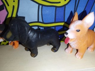 Lotto 3 cagnolini squishy (9-10 cm) z5