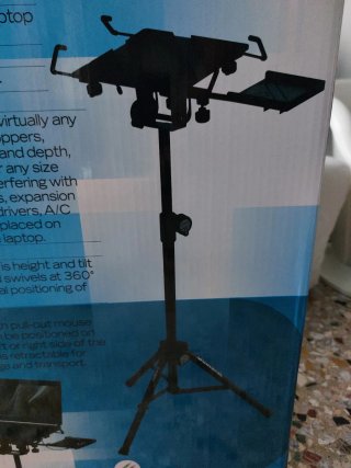 Supporto Laptop Regolabile Quick Lock LP H004