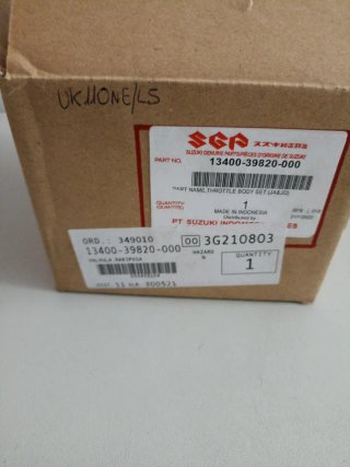 Cuerpo Inyección Suzuki Address UK110
