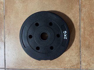 Disco de pesas 2 kg