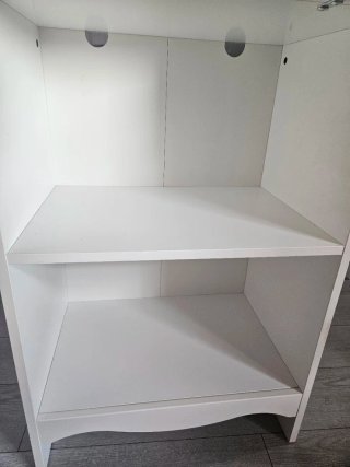 Mueble cambiador para bebé blanco