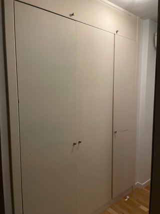 Lote de 4 puertas de armario de madera