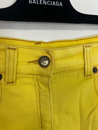 Gonna Moschino midi gialla taglia M