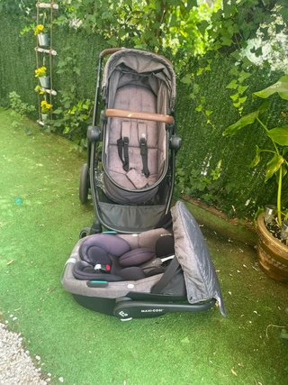 Cochecito y Silla de Coche Bebé