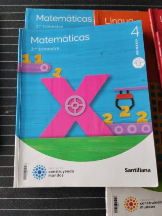 Lote libros 4 primaria