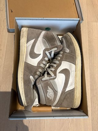 Nike Air Jordan 1 High OG lavato nero