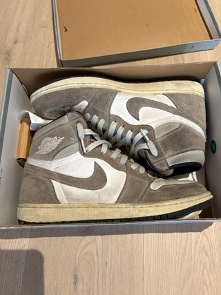 Nike Air Jordan 1 High OG lavato nero