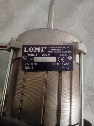 Motor Asincrono CE 230V 0.37KW