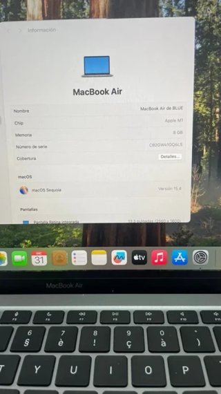 MacBook Air M1 512GB 8GB RAM 2020