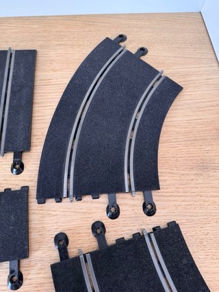 Pistas Scalextric Negras Variadas