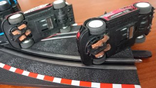Scalextric y Ninco 1:43.lote 4 coches.