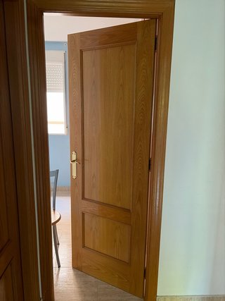 Puertas de madera roble