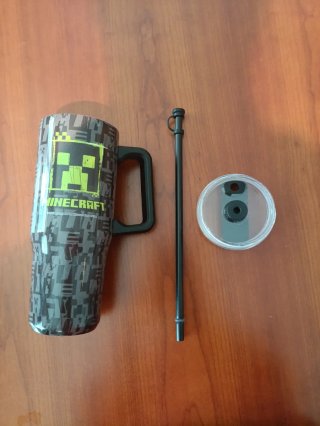 Copo Térmico Minecraft Estilo Stanley