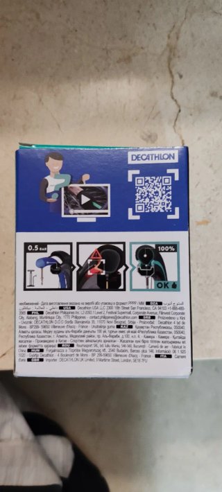 Cámara Bicicleta Decathlon 700 Presta 48mm