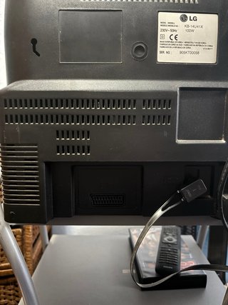 Tv LG combo televisión+vhs kv-14u41x