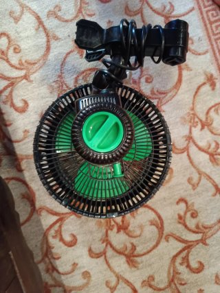 Ventilador portátil con pinza
