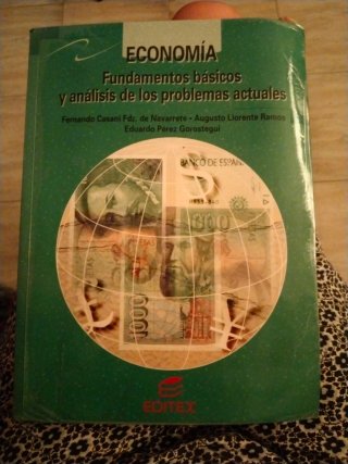 Economía, 1 Bachillerato de Humanidades