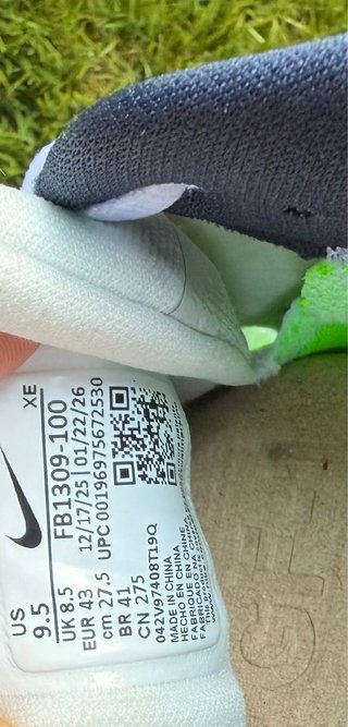 Nike Vomero 17 Blanco/Verde