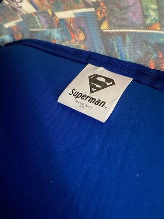 Mochila Escolar Superman Solapa 43cm