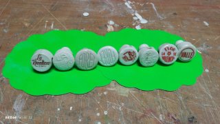 Tapones de gaseosas los que ves