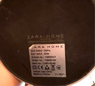 Lampade da tavolo Zara Home in metallo