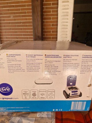 Robot Limpiafondos GRE ER 230 Piscina