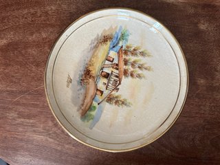 Plato decorativo Cerámicas Peyró antiguo