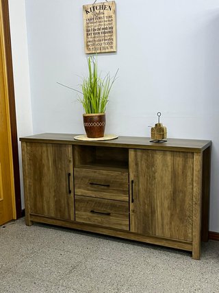 Nuevo aparador moderno y barato color madera